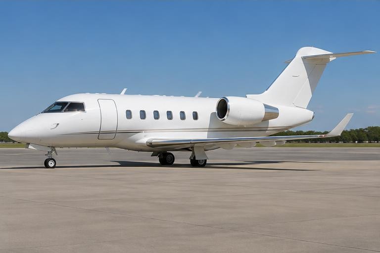 המחשה של מטוס מנהלים — Challenger 604